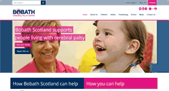 Desktop Screenshot of bobathscotland.org.uk